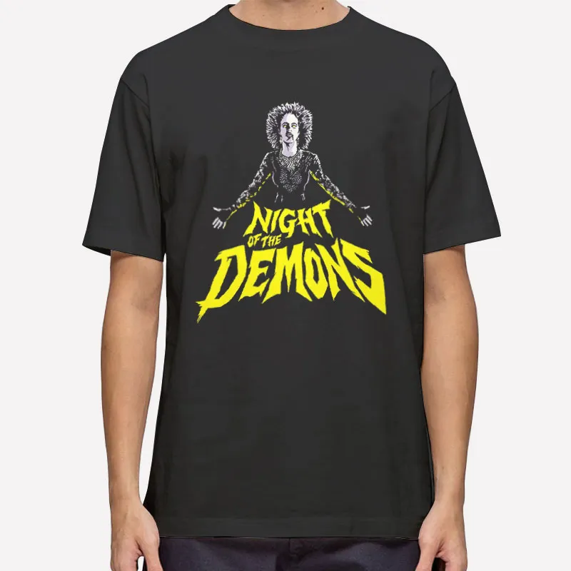 The Horrors Of Halloween Angela Night Of The Demons Shirt