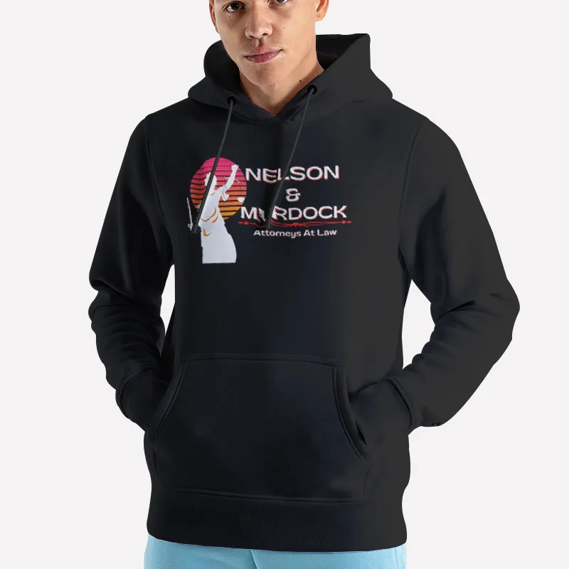 Unisex Hoodie Black Attorneys At Law Nelson And Murdock Shirt