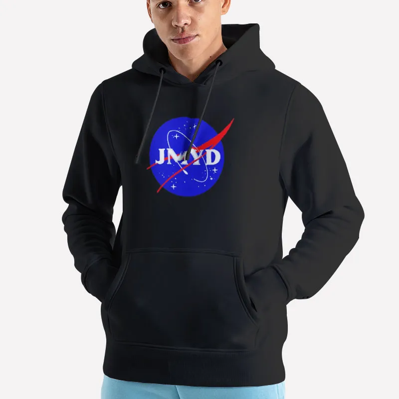 Unisex Hoodie Black Jmyd Space Explorers Shirt