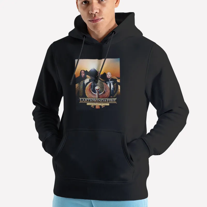 Unisex Hoodie Black Legend Earth Wind And Fire Shirt