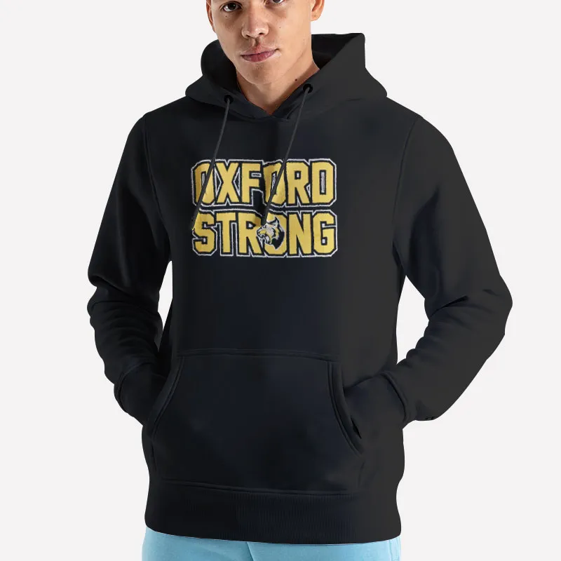Unisex Hoodie Black Oxford Strong Apparel Detroit Tigers Shirt