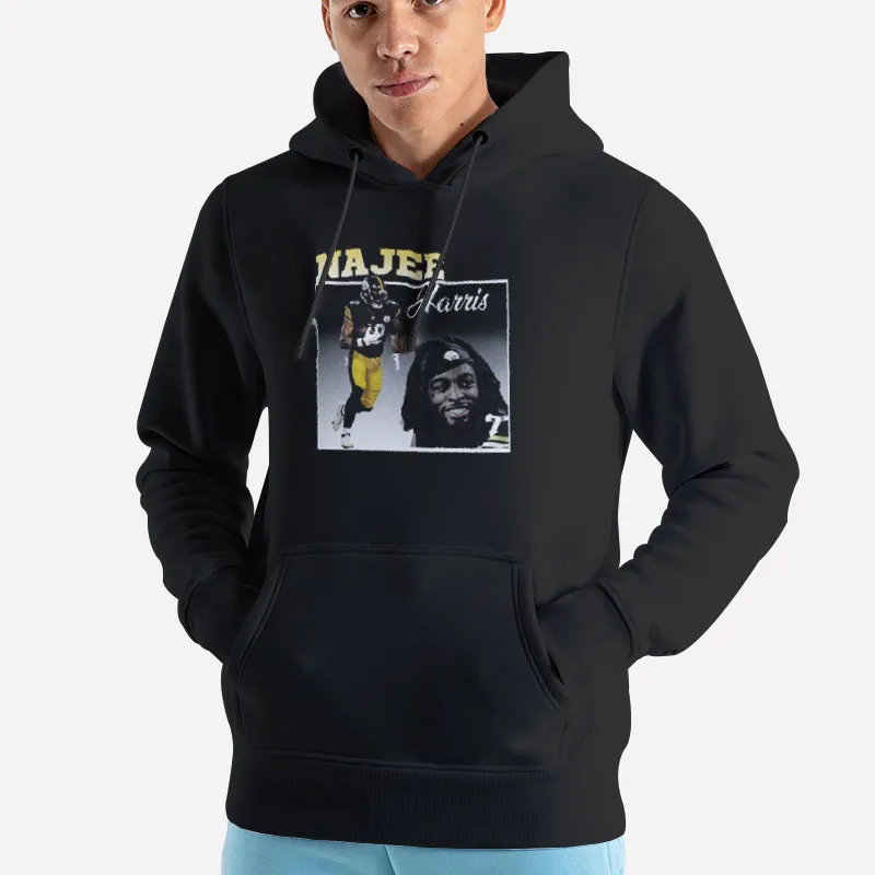 Unisex Hoodie Black Pittsburgh Steelers Najee Harris Stiff Arm Shirt