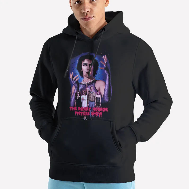 Unisex Hoodie Black The Rocky Horror Picture Show Shirt