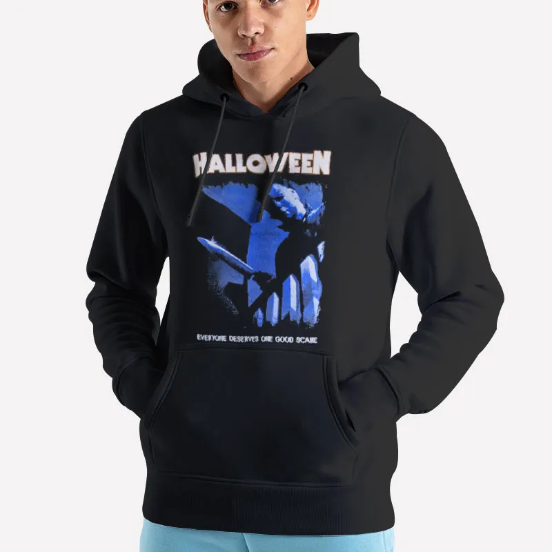 Unisex Hoodie Black Vintage Halloween Michael Myers Shirt