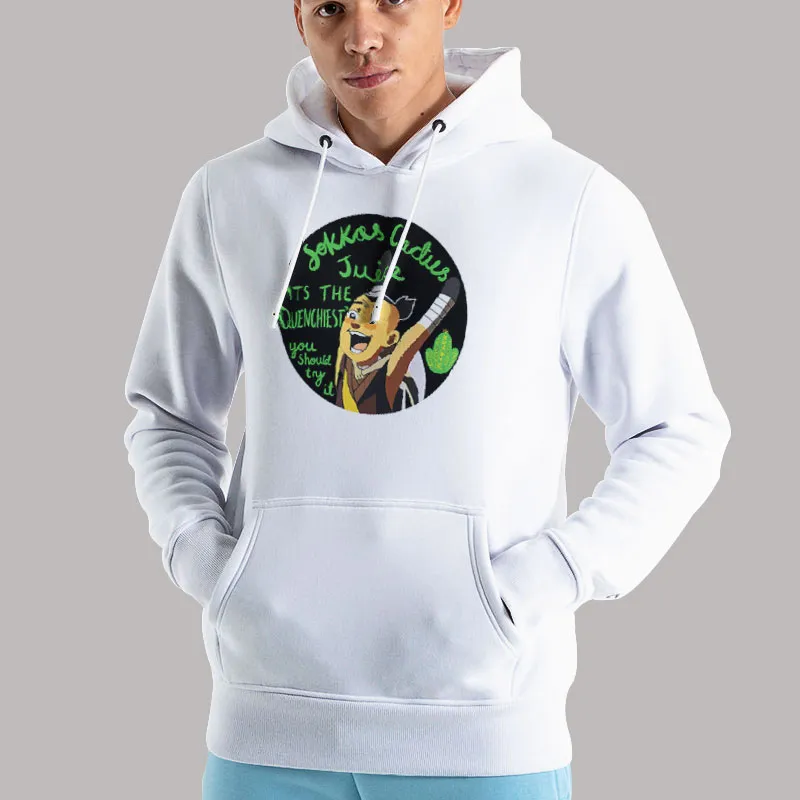 Unisex Hoodie White Its The Quenchiest Sokka's Cactus Juice Shirt