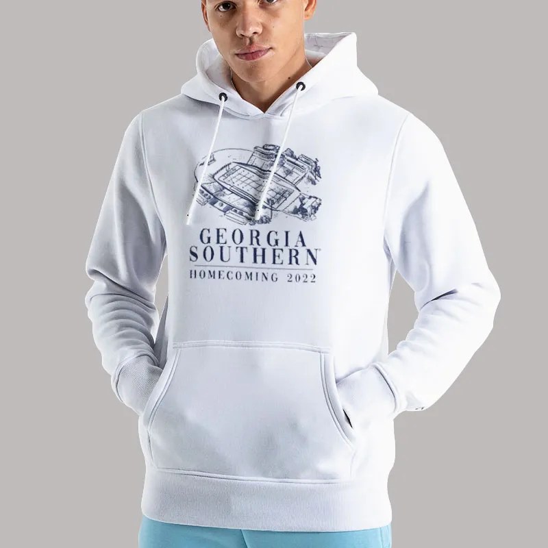 Unisex Hoodie White Southern Eagles Georgia Southern Homecoming 2022 Shirt