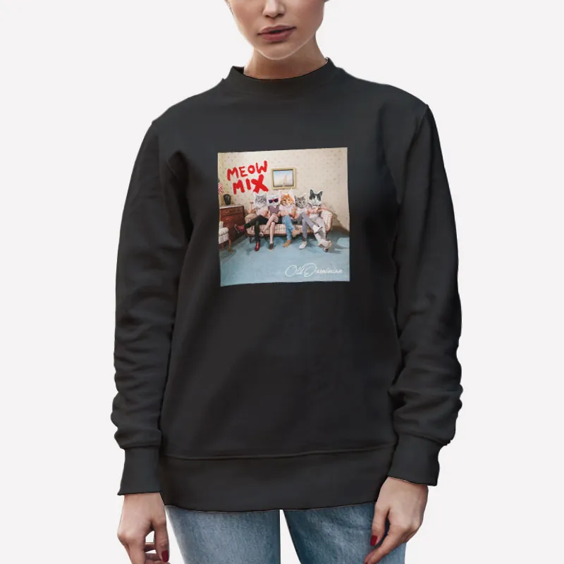 Unisex Sweatshirt Black Album Old Dominion Meow Mix Shirt