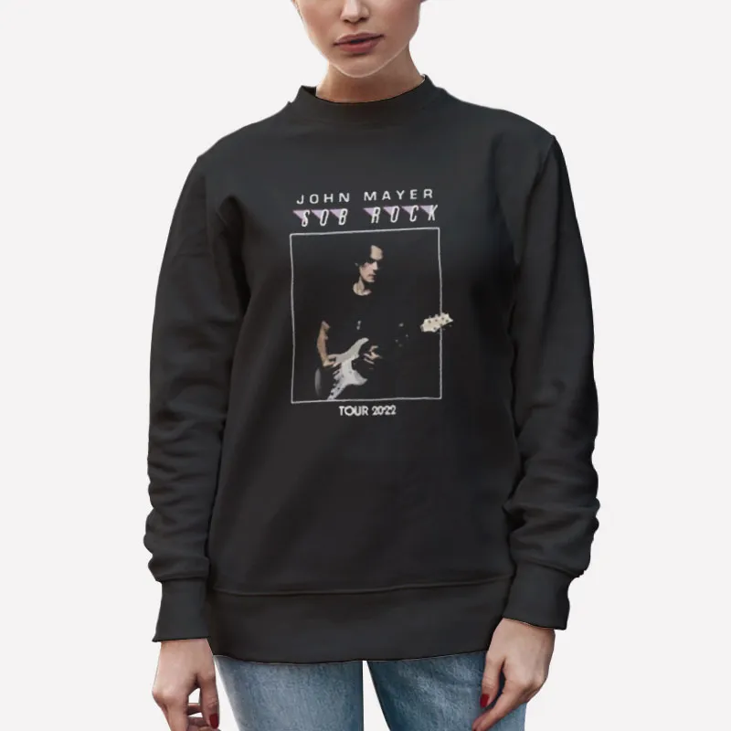 Unisex Sweatshirt Black America Tour John Mayer Sob Rock Shirt