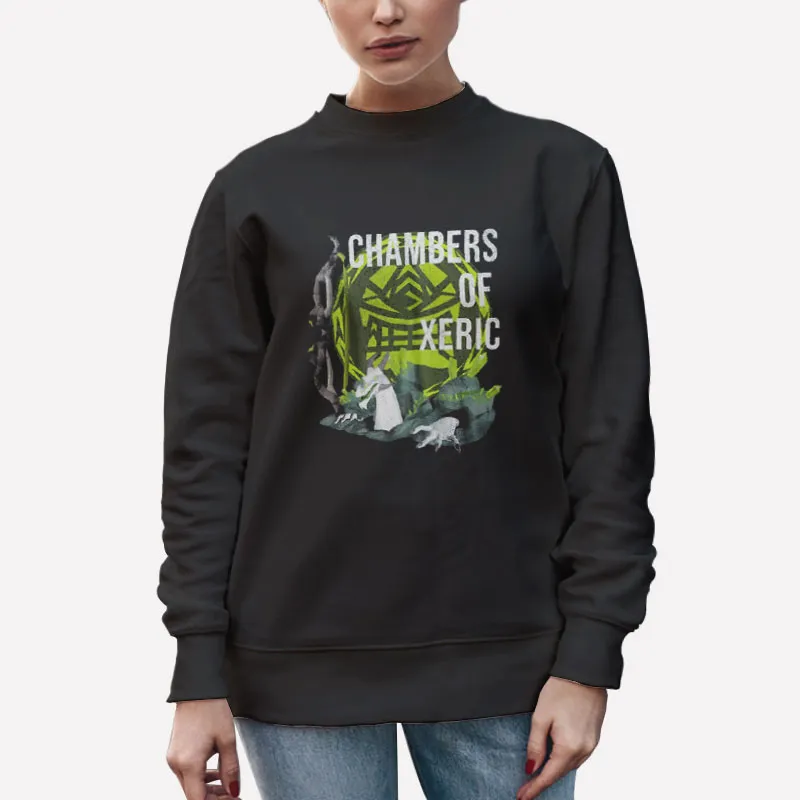 Unisex Sweatshirt Black Chambers Of Xeric Osrs Runescape Shirt