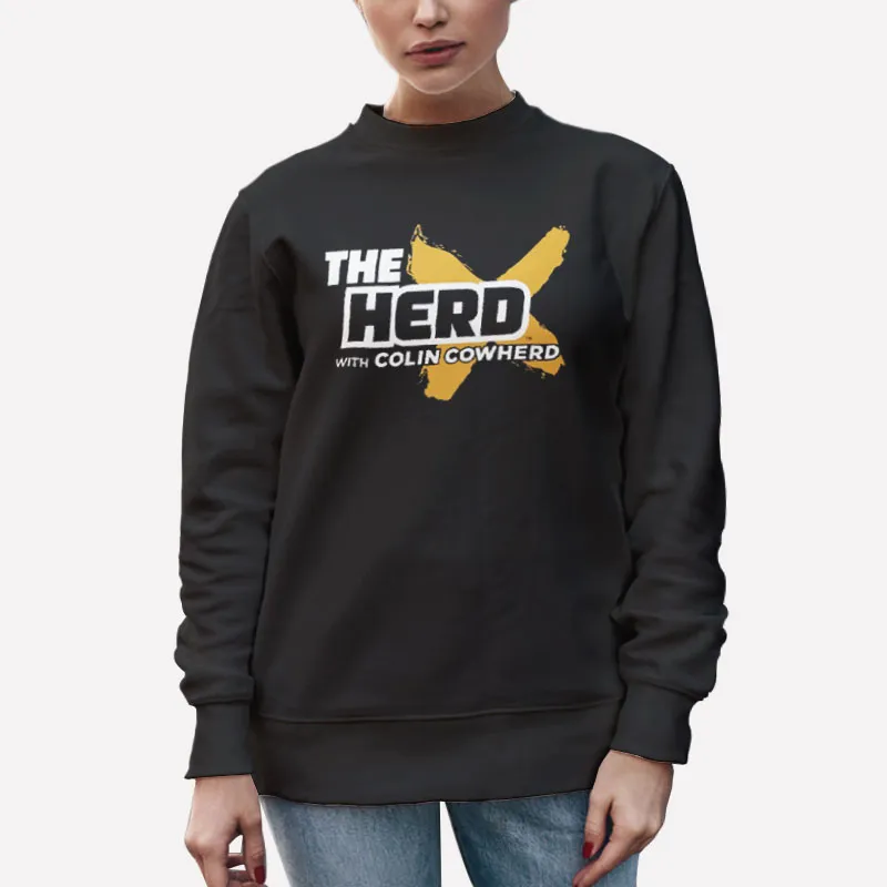 Unisex Sweatshirt Black Cowherd The Herd Colin Shirt