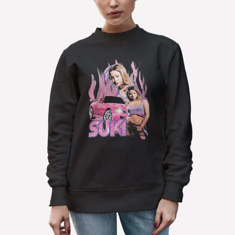 Unisex Sweatshirt Black Devon Aoki Suki Fast And Furious Shirt