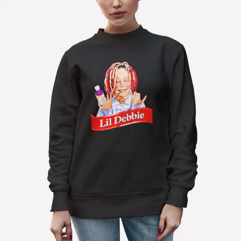 Unisex Sweatshirt Black Funny Logo Little Debbie Shirt