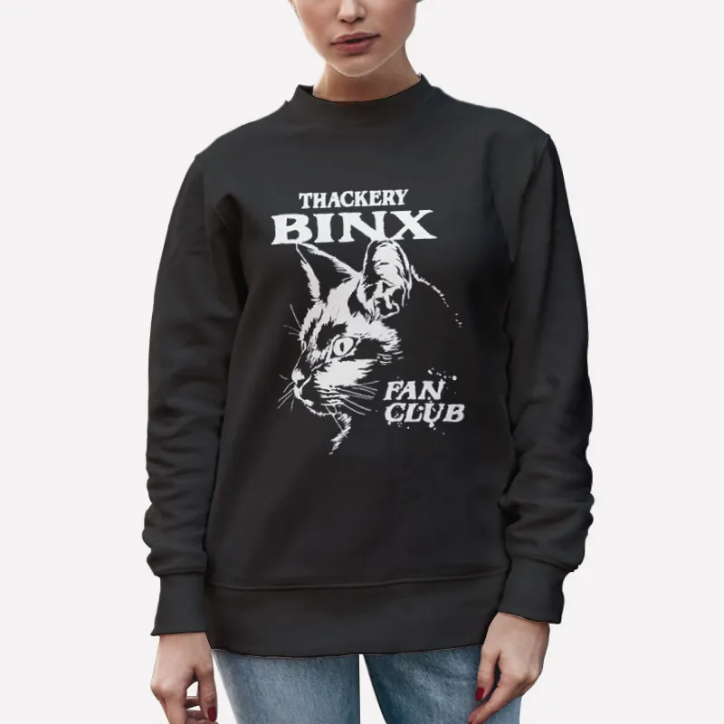 Unisex Sweatshirt Black Hocus Pocus Thackery Binx Shirt