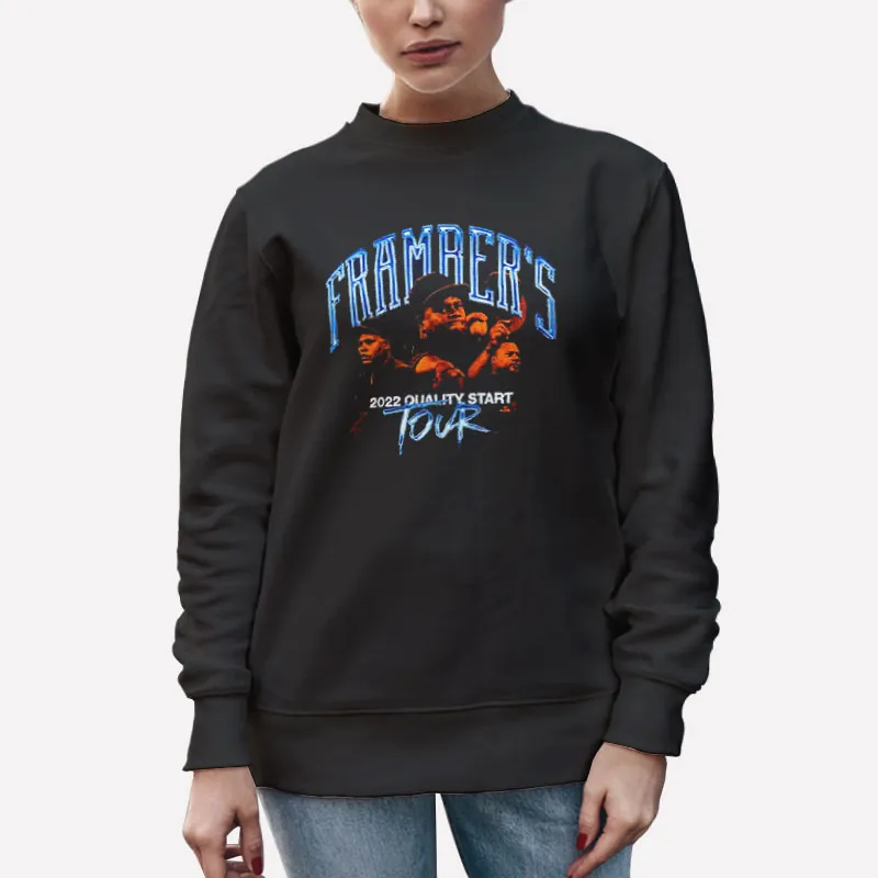 Unisex Sweatshirt Black Houston Astros Framber Quality Start Tour Shirt
