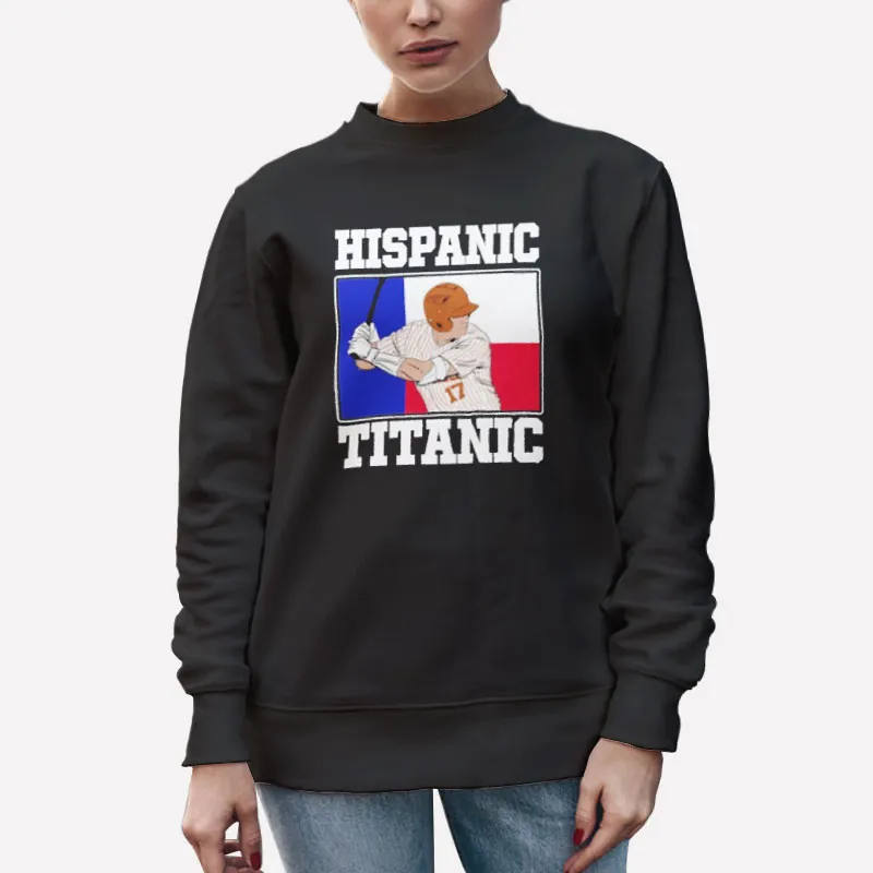 Unisex Sweatshirt Black Ivan Melendez Hispanic Titanic Shirt