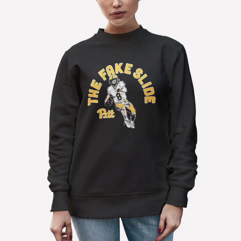 Unisex Sweatshirt Black Kenny Pickett The Fake Slide Shirt