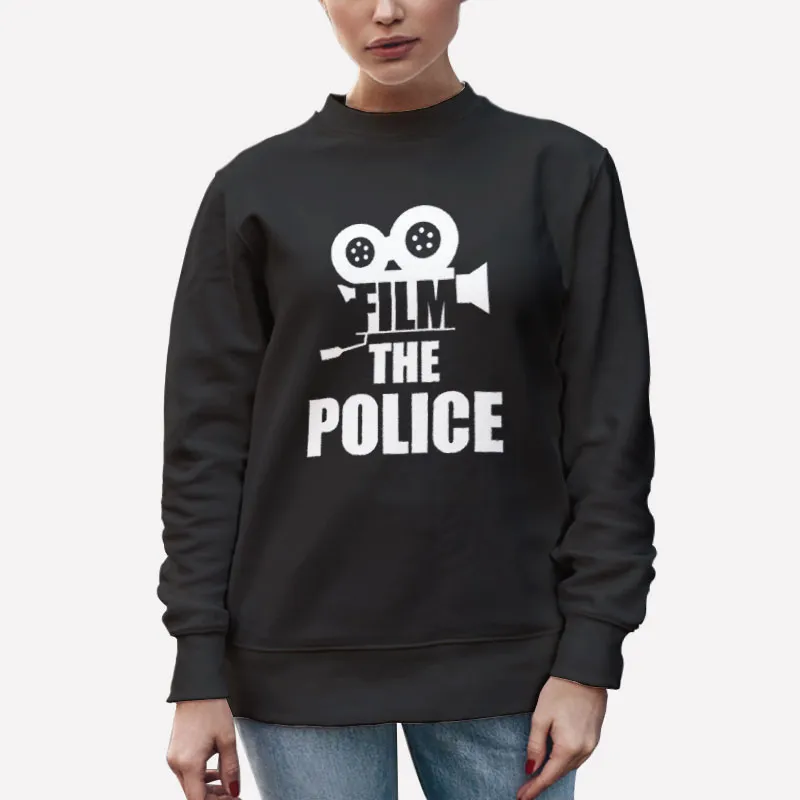 Unisex Sweatshirt Black Law Enforcement Film The Police Shirt