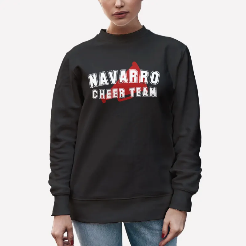 Unisex Sweatshirt Black Navarro Cheer Merch Cheer Team Shirt