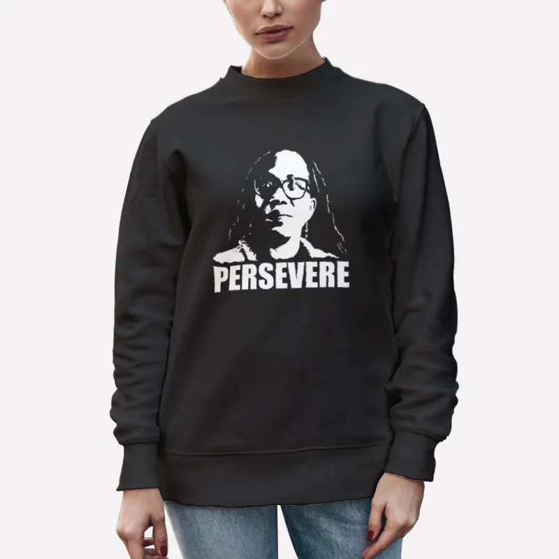 Unisex Sweatshirt Black Persevere Ketanji Brown Jackson T Shirt