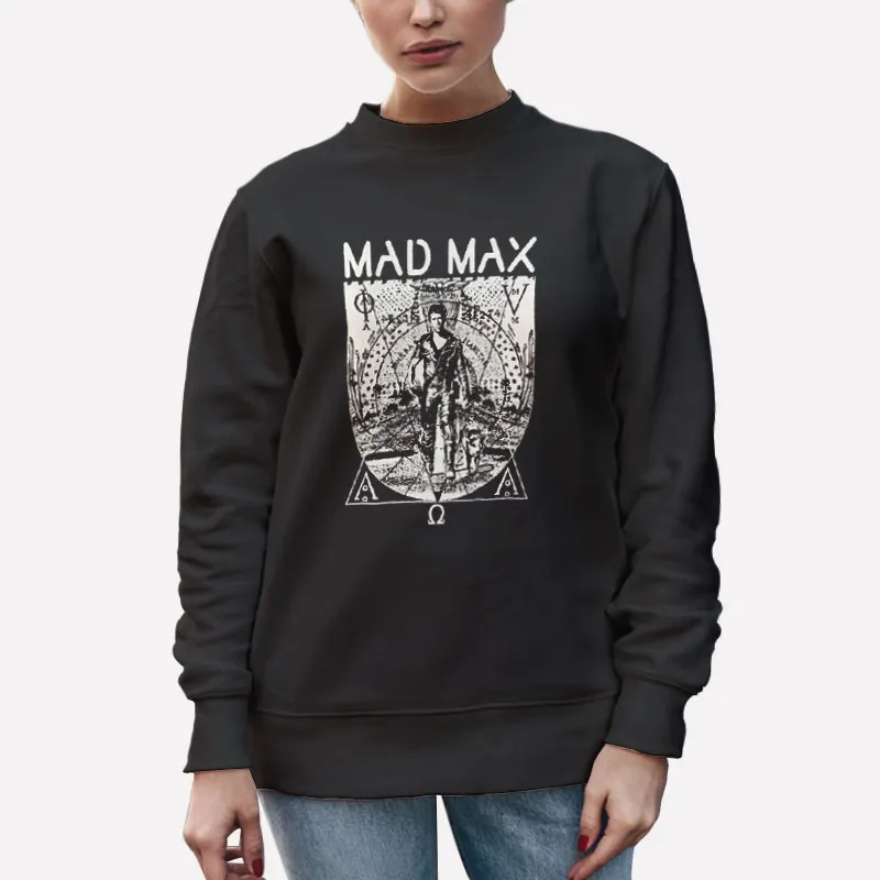 Unisex Sweatshirt Black Road Warrior Mad Max T Shirt