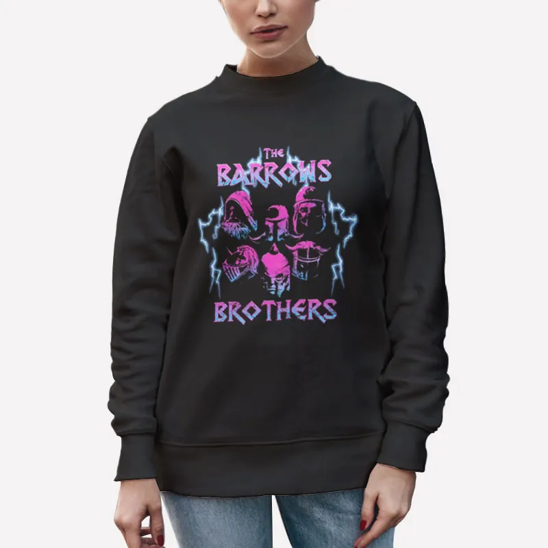 Unisex Sweatshirt Black Roc And Roll Osrs The Barrows Brothers Shirt