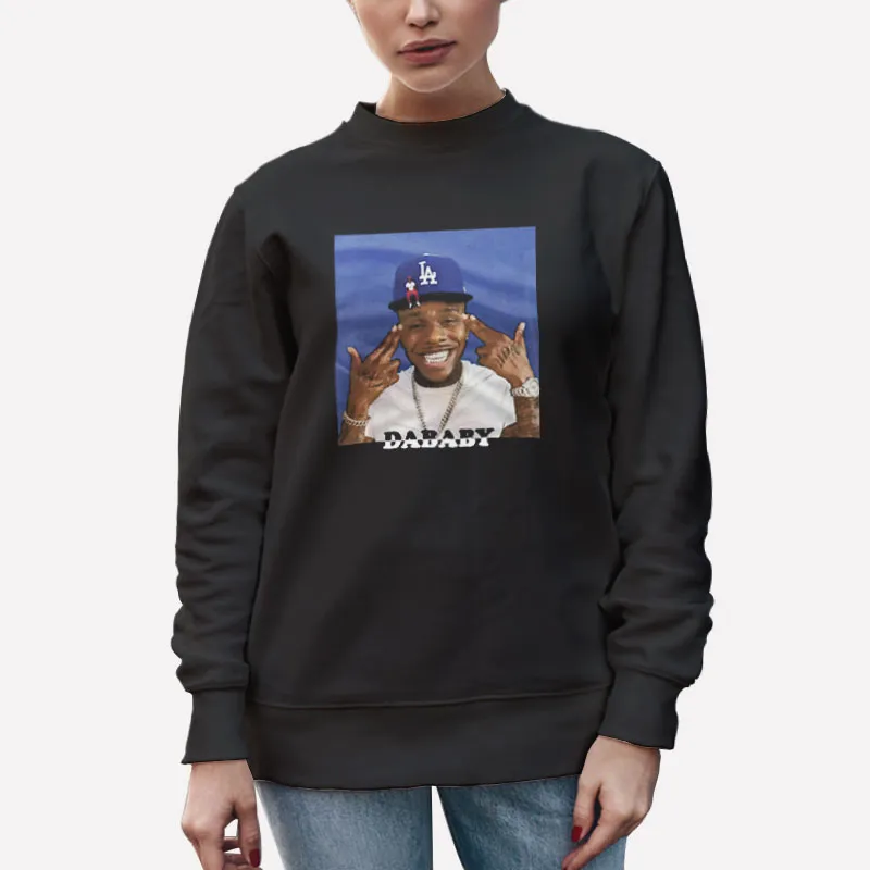 Unisex Sweatshirt Black Smile Poster Rapper Dababy Shirt