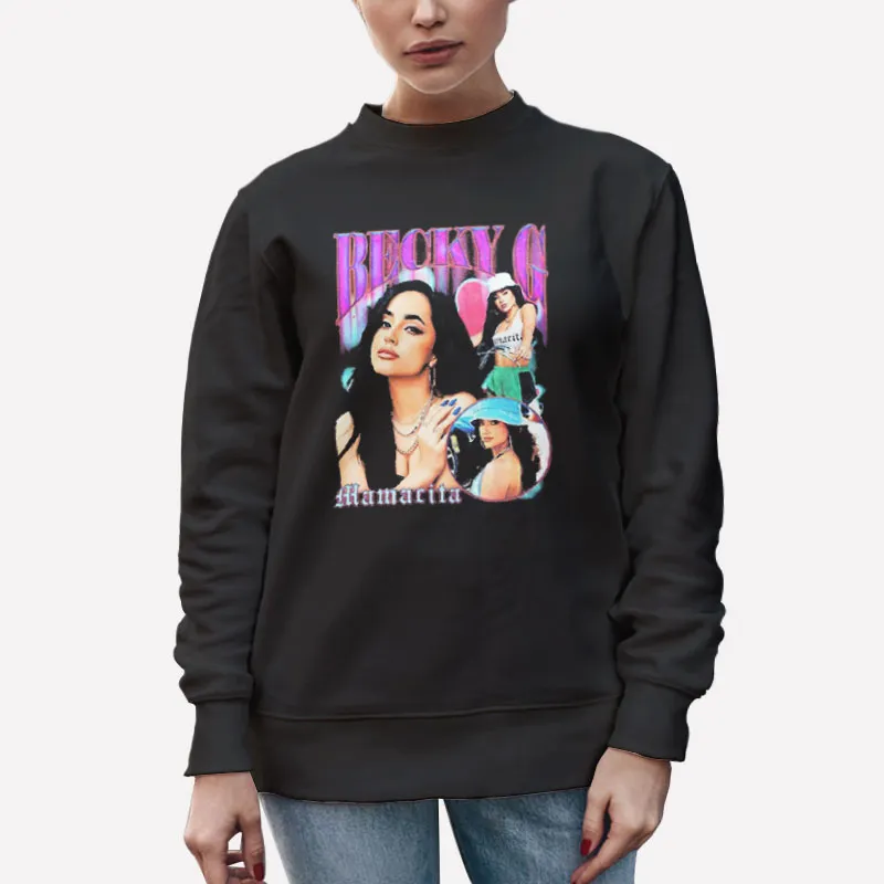 Unisex Sweatshirt Black The Mamacita Becky's Vintage T Shirt