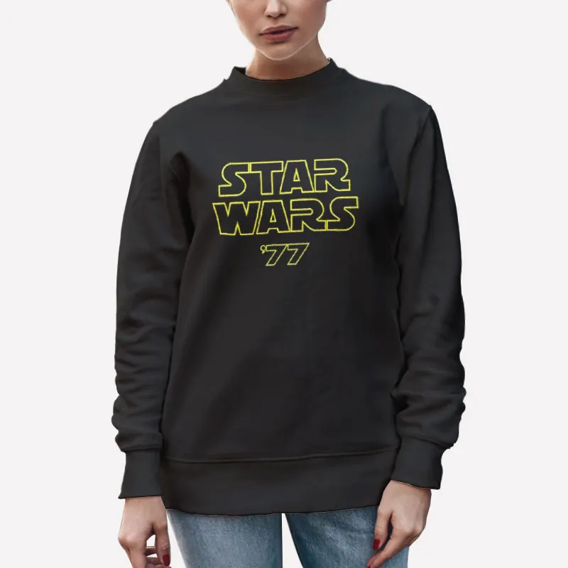Unisex Sweatshirt Black The Rise Of Skywalkwer Star Wars 1977 Shirt