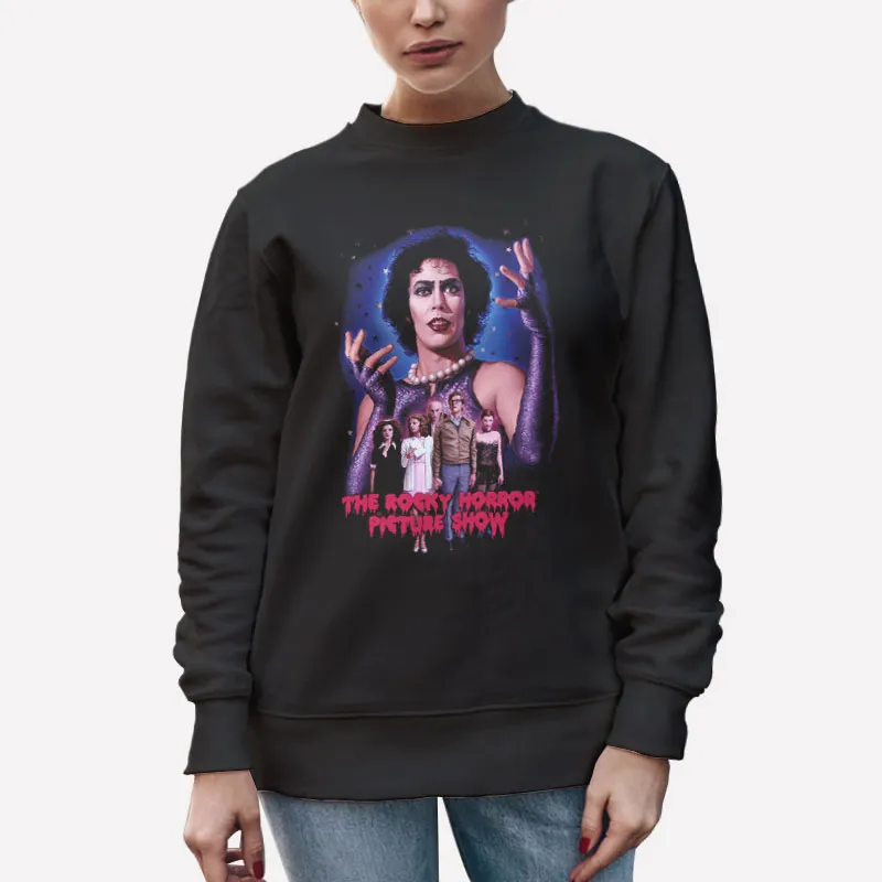 Unisex Sweatshirt Black The Rocky Horror Picture Show Shirt