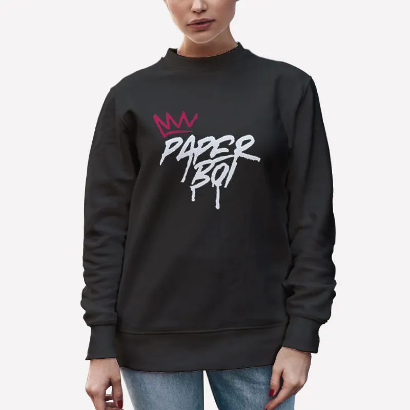 Unisex Sweatshirt Black Tour Merch Paper Boi T Shirt