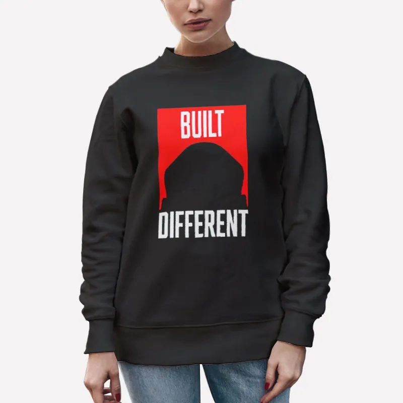 Unisex Sweatshirt Black Tyler1 Built Different Shirts