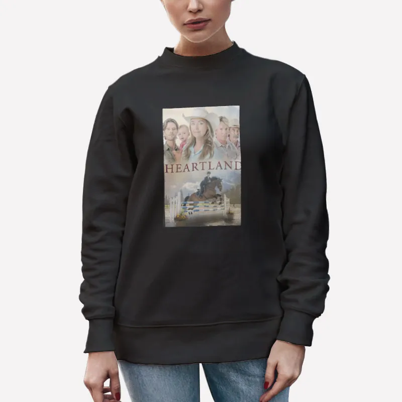 Unisex Sweatshirt Black Vintage Amy Fleming Heartland T Shirts