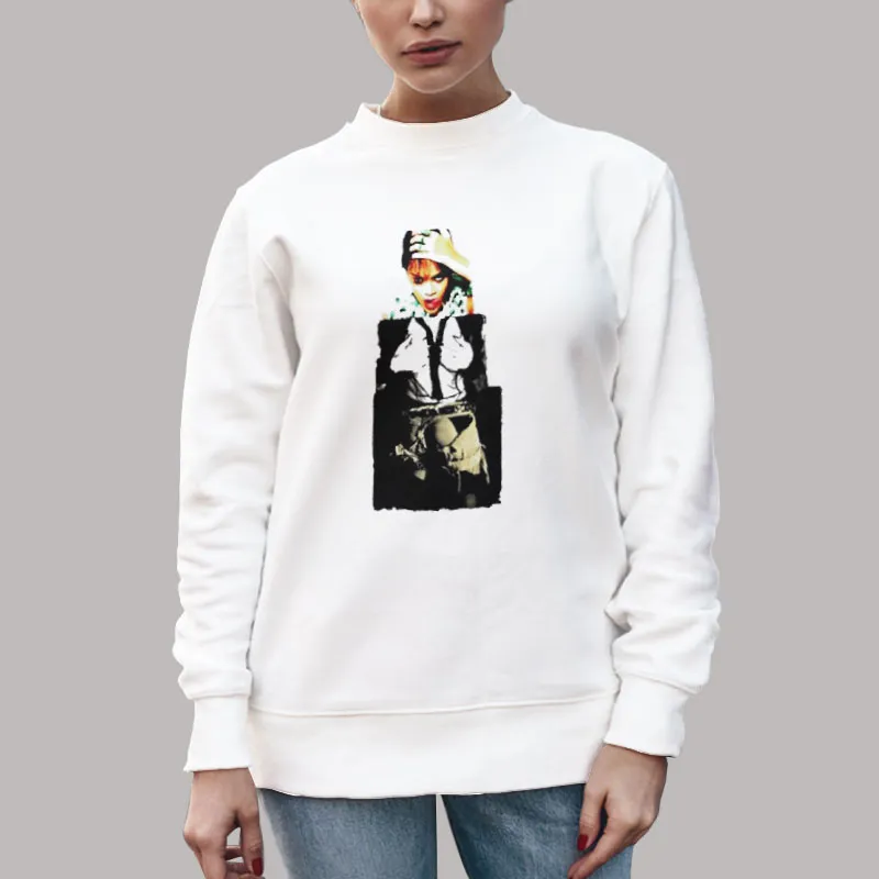 Unisex Sweatshirt White Rihanna Rihissue Talk That Talk Rih Issue Shirt