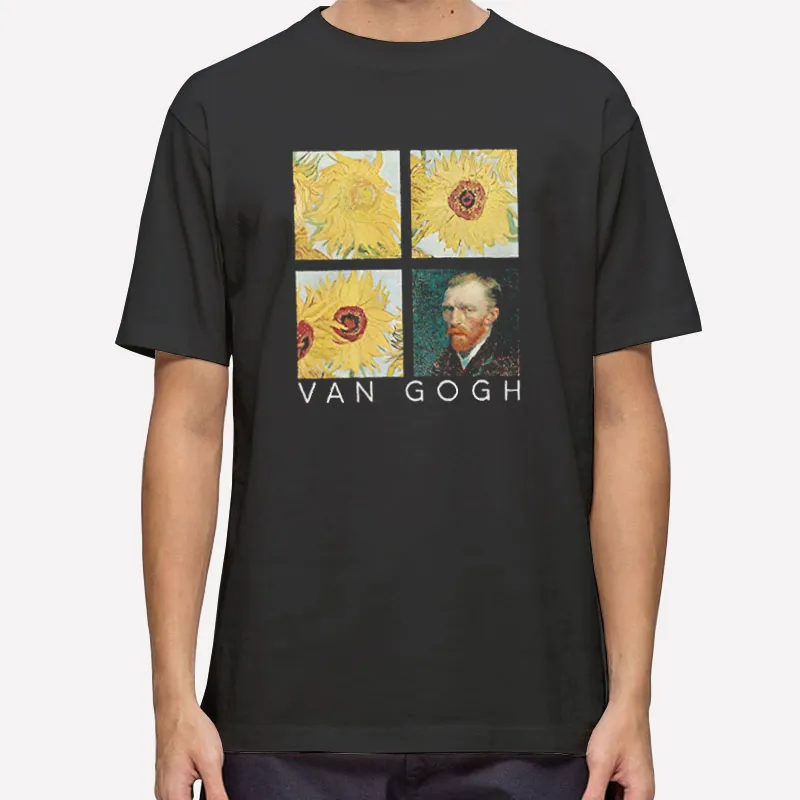 Vincent Van Gogh Sunflower Shirt