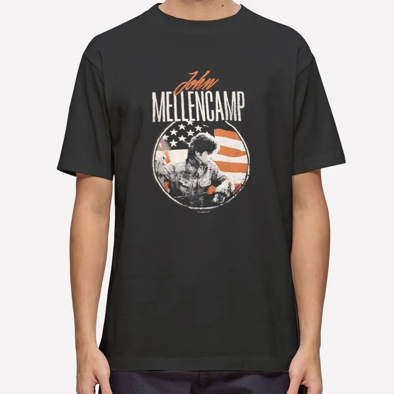Vintage 1987 John Mellencamp T Shirts