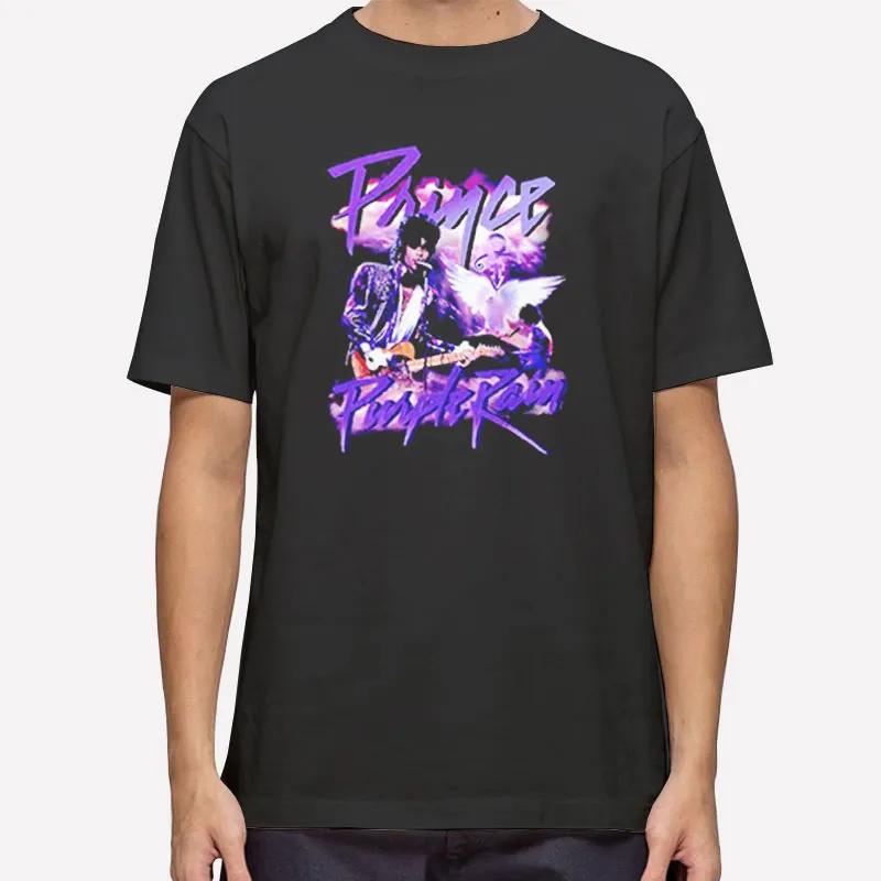 Vintage 90s Rain Purple Prince Shirt