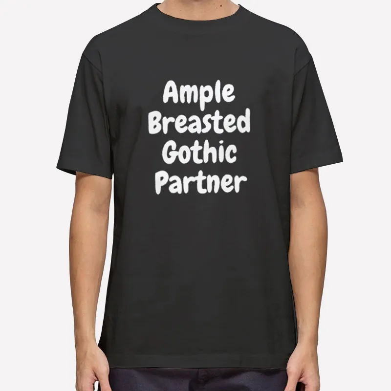 Vintage Ample Breasted Gothic Partner Shirt