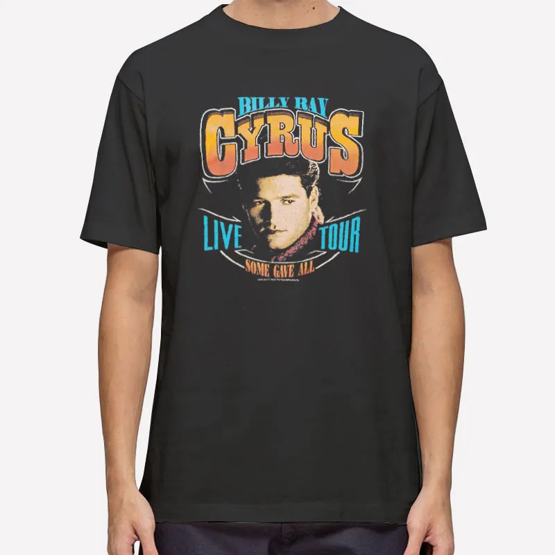 Vintage Billy Ray Cyrus Tour 90s Country Shirt