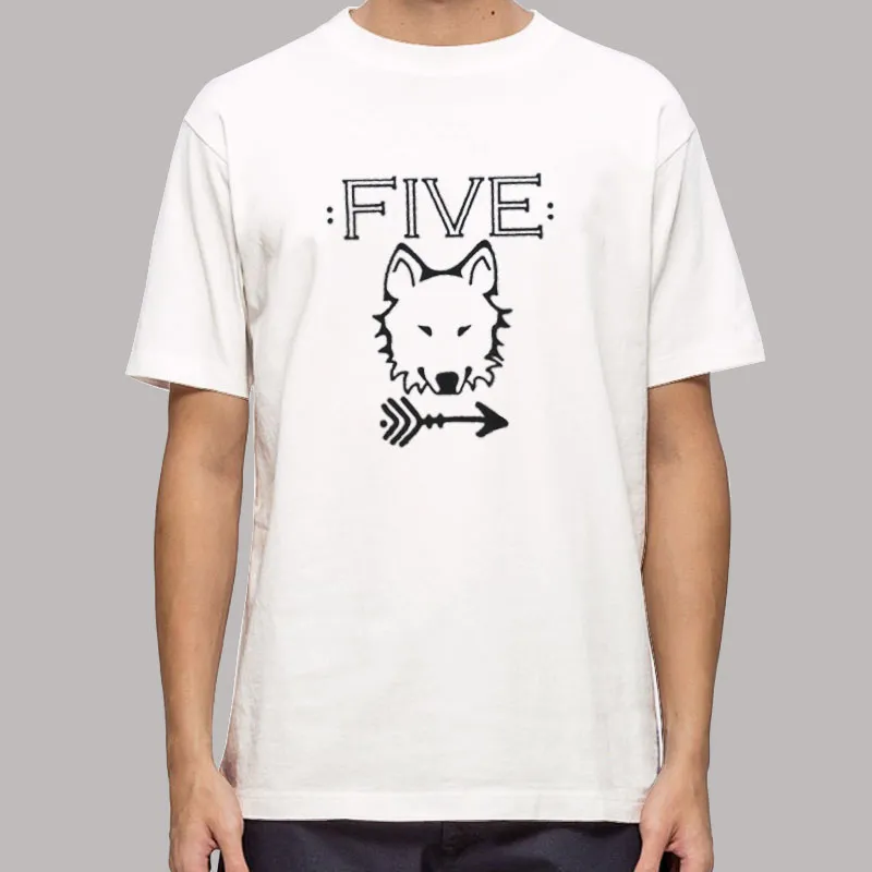 Vintage Five Below Wolf Shirt