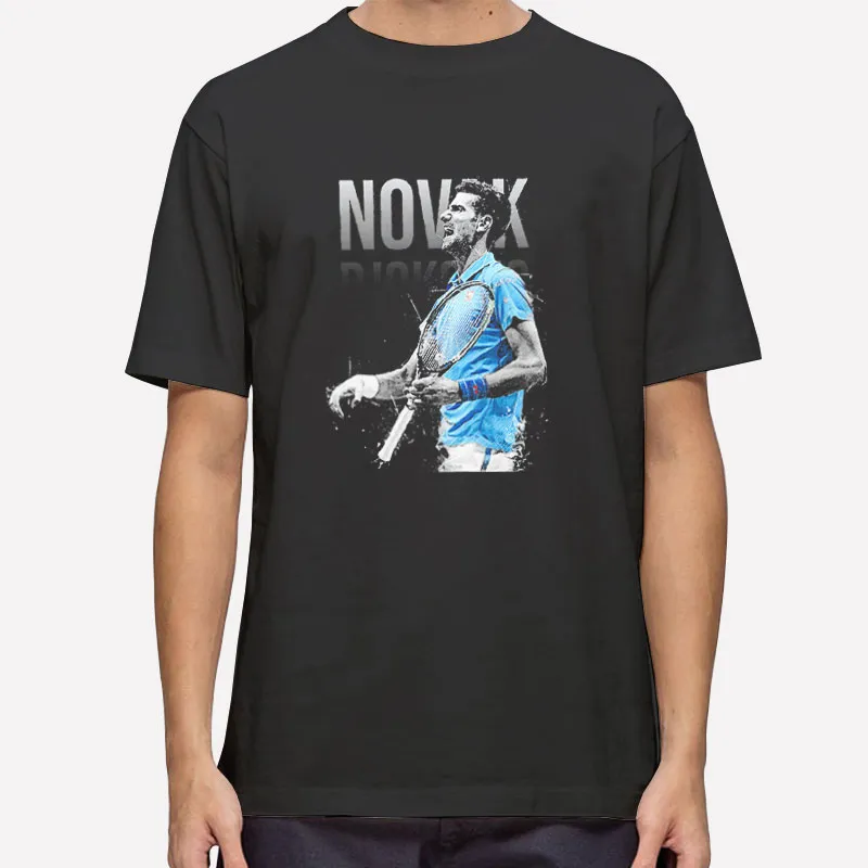 Vintage Tennis Novak Djokovic T Shirt