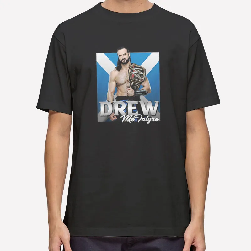 Wwe Clash At The Castle Drew Mcintyre T Shirt