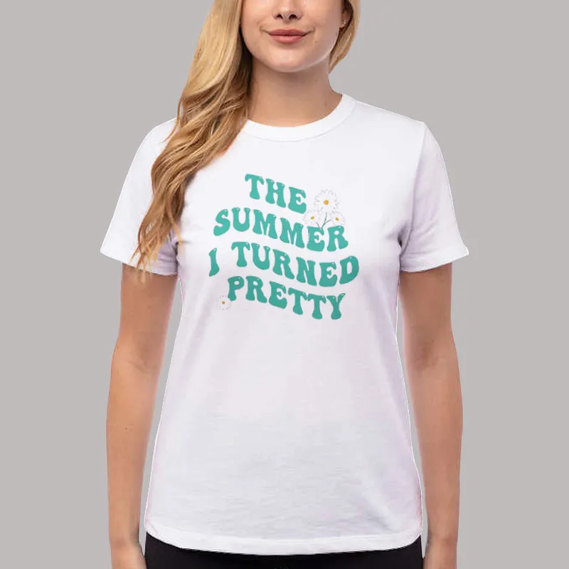Women T Shirt White Inspired Quotes The Summer I Turned Pretty Sweatshirt