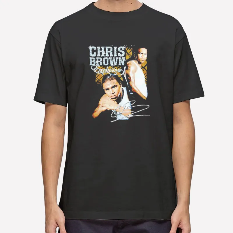 Exclusive Tour Chris Brown Shirt
