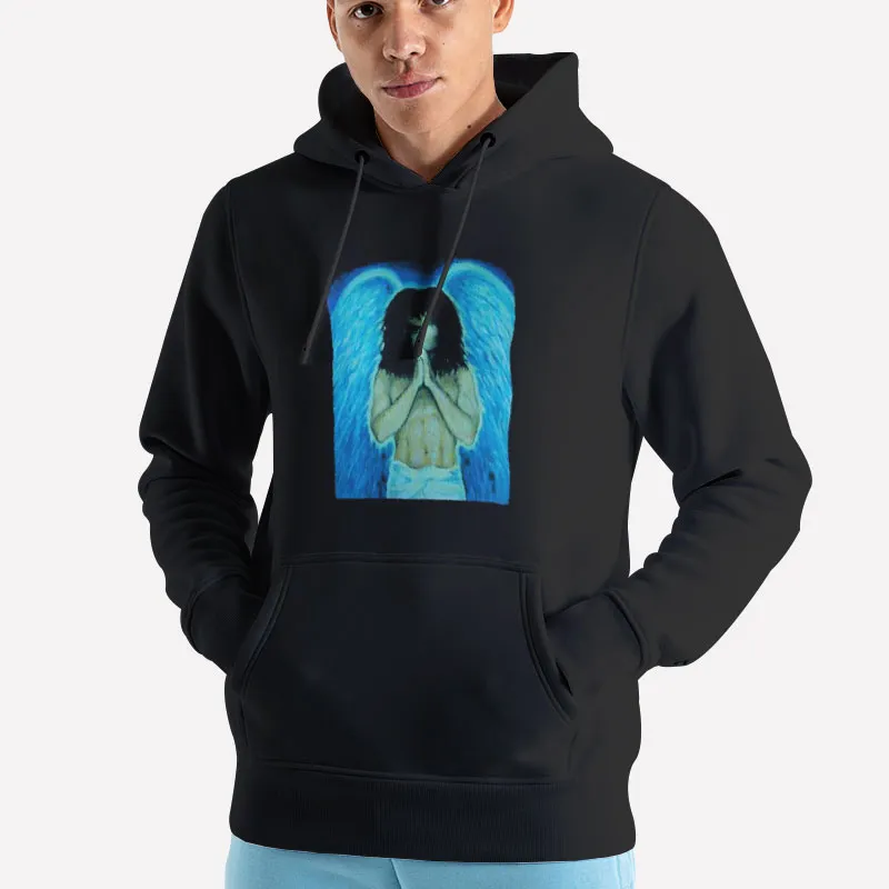 Unisex Hoodie Black The Guardian Blue Angels Sweatshirt