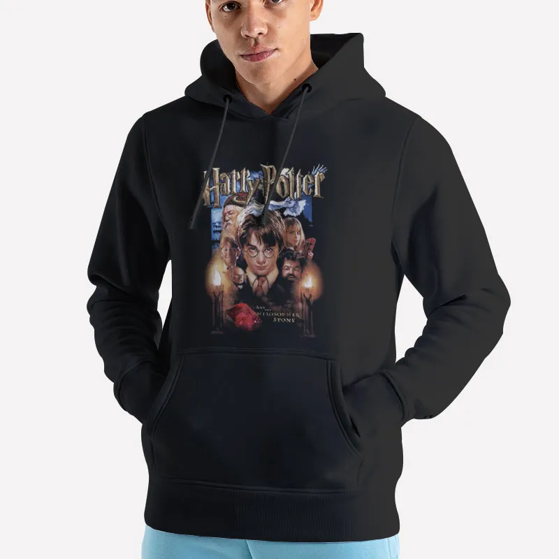 Unisex Hoodie Black The Philosopher's Stone Harry Potter Shirt