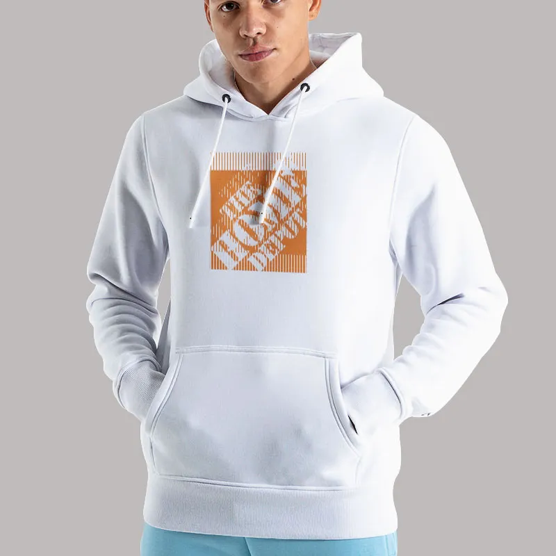 Unisex Hoodie White The Home Depot T Shirts