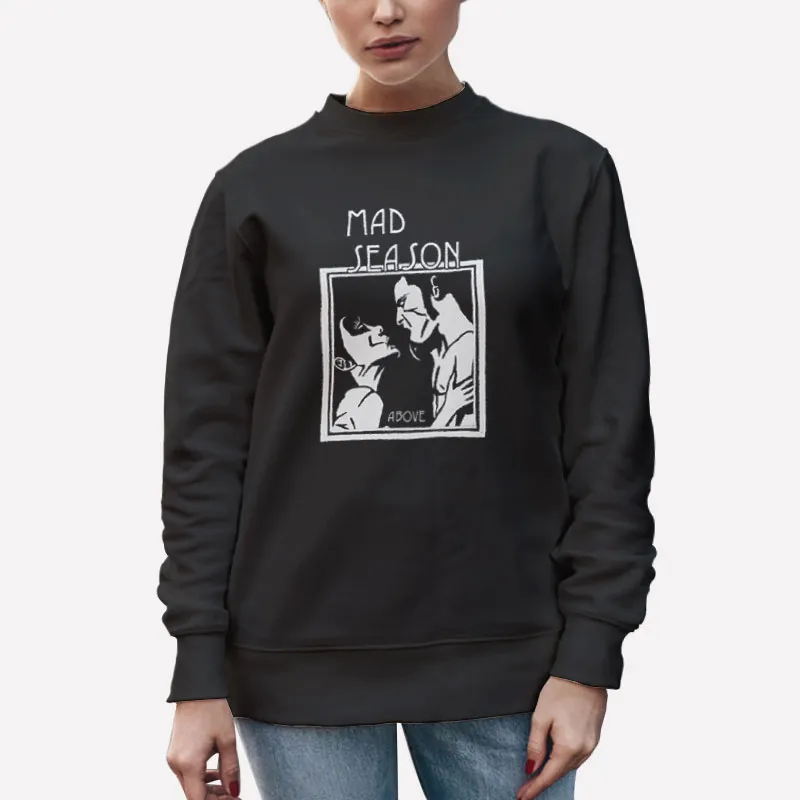 Unisex Sweatshirt Black 90s Chain Mad Season Shirt