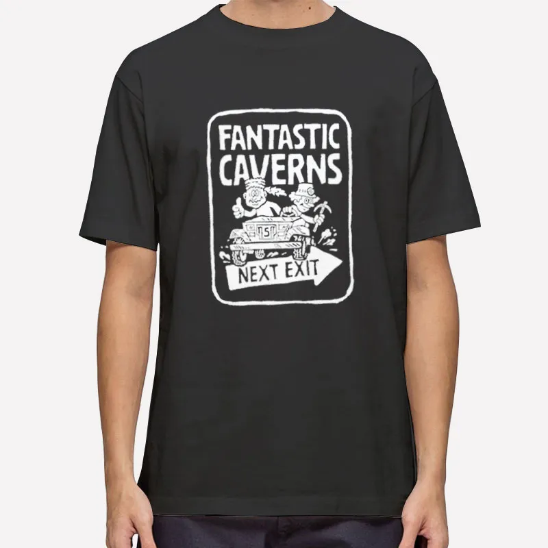 Channel 5 Andrew Callaghan Merch Fantastic Caverns Shirt
