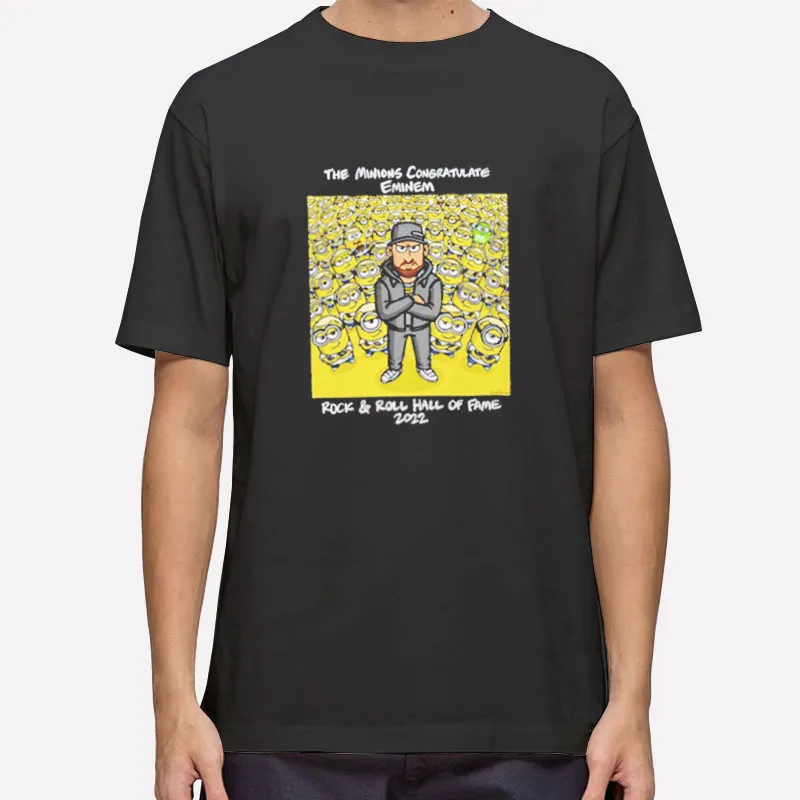 Eminem Minions Rock And Roll Hall Of Fame Shirt
