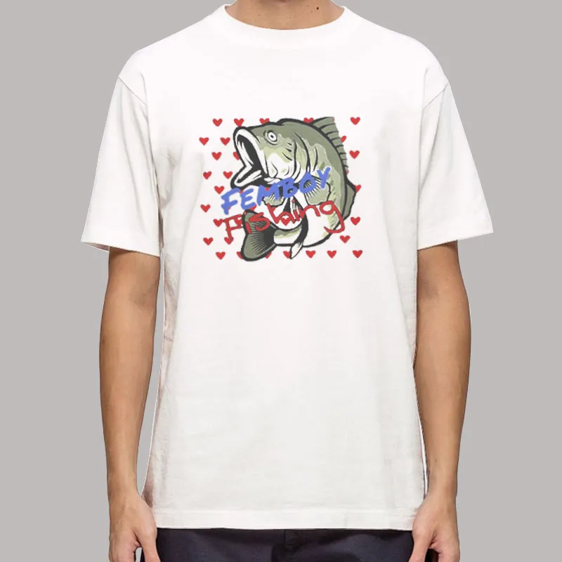 Femboy Fishing Face Shirt
